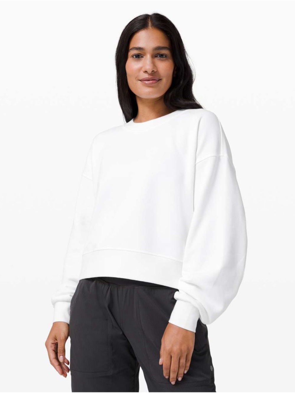 Lululemon Perfectly Oversized Cropped Crew